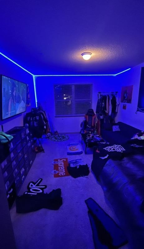 Beautiful modern living room with designer furniture, stylish decor items, and artistic wall hangings